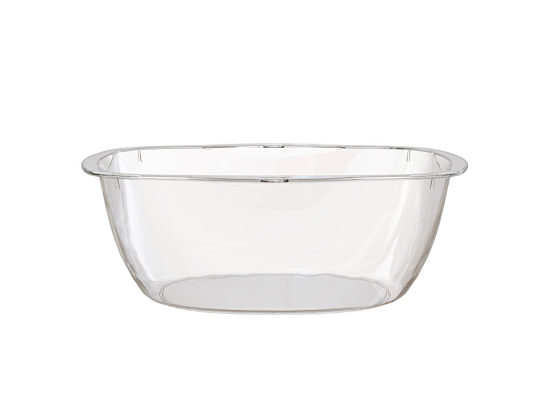 Lavabo Multifuncional De Plástico Transparente Para Cara, Ropa Y Platos - Tamaño S