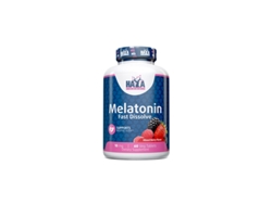 Melatonina de rápida disolución, sabor a frutos rojos, 10 mg, 60 cápsulas Haya Labs