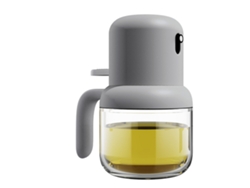 Botella Pulverizadora De Aceite De Vidrio Y Plástico De 180 Ml Para Dispensar Aceite De Oliva Para Cocinar, Con Mango Ergonómico.