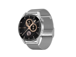 Reloj inteligente Mdug (acero plateado)