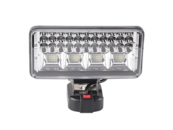 Linterna De Trabajo Led De 216 W Y 11200 Lúmenes Con Batería De Litio De 18 V, Ajustable Y Resistente Al Fuego, Ideal Para Pesca Y Caza.