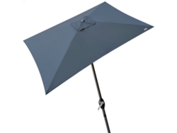 Parasol Rectangular 200x300cm Antracita Mástil Aluminio Aktive Garden
