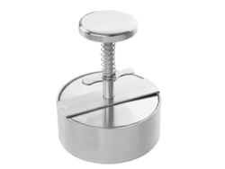 Prensa Para Hamburguesas Ajustable 4.5 Pulgadas Con Molde Inoxidable 304 Para Patties Perfectos Bbq