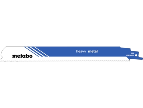 METABO 5 hojas para sierras de sable "heavy metal" 225 x 1,1 mm (628256000)