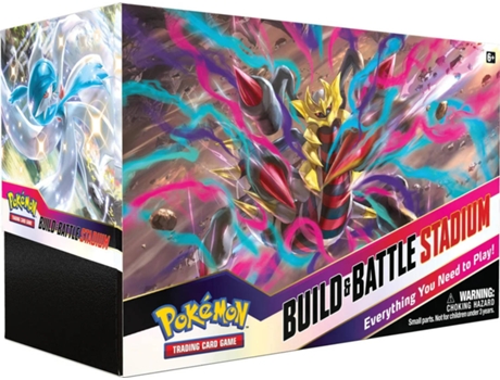 Juego de Cartas POKEMON Pkm Sword & Shield 11 Lost Origin Build & Battle Stadium Box