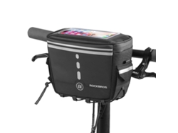 Bolsa Para Manillar De Bicicleta, Impermeable, 3 L, Para Patinete Eléctrico Con Pantalla Táctil De Tpu, Bolsa Frontal Para Almacenamiento, A