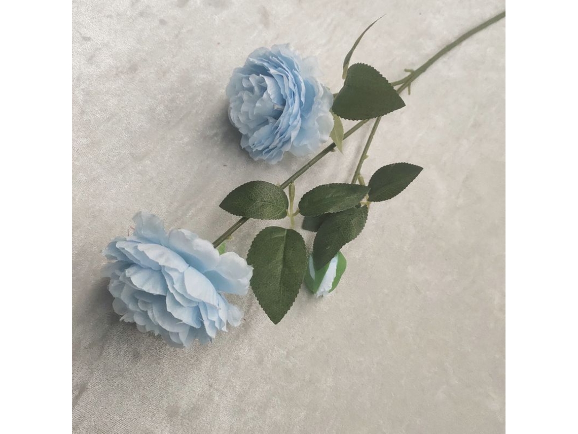 2026-ramo De Peonías Artificiales Azules, 6 Flores, 70cm, Decoración Hogar Boda Fiesta, Lifelike