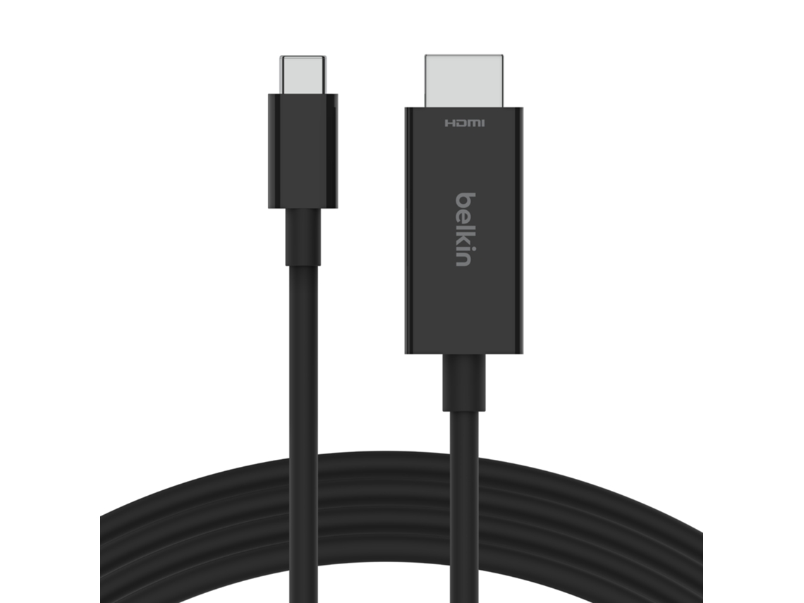 Adaptador HDMI BELKIN Avc012Bt2Mbk 2m USB-C Hdmi Negro
