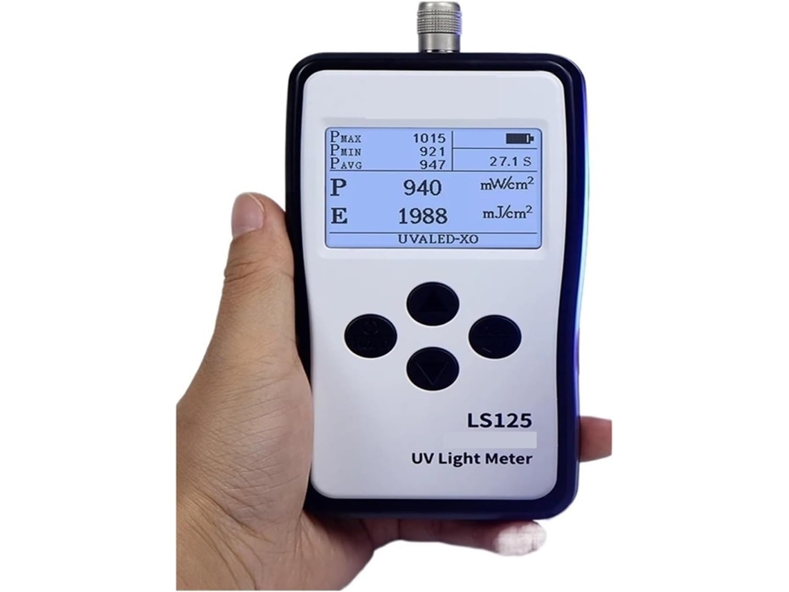Medidor De Lux Digital, Probador Uv, Medidor De Luz Ultravioleta, Radiómetro