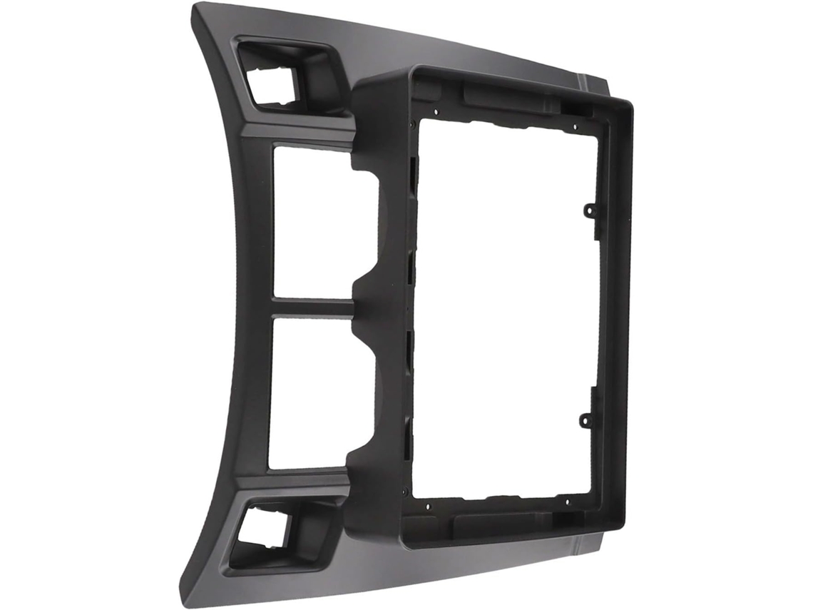 Embellecedor De Radio Para Coche 2 Din Para Vitz 2008-2011, Kit De Montaje Estéreo Abs, Color Negro.