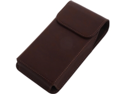 Funda De Cuero Sintético Para Teléfono Con Clip, Estuche Tipo Cartera Para Guardar El Teléfono Móvil.