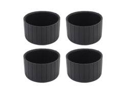 Yncm-4 Protectores De Plástico Antideslizantes Redondos Para Patas De Silla De 60 Mm, Tapas Y Almohadillas Para Suelos De Madera Y Patas De Muebles.