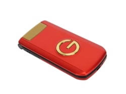 Teléfono Plegable G9000 Desbloqueado, Gsm, Doble Sim, 4800 Mah, 100-240 V, 2g, Para Personas Mayores, Con Enchufe Europeo Rojo.