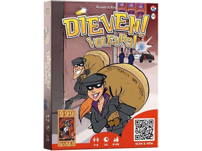 Juego de Cartas 999 GAMES Dieven!