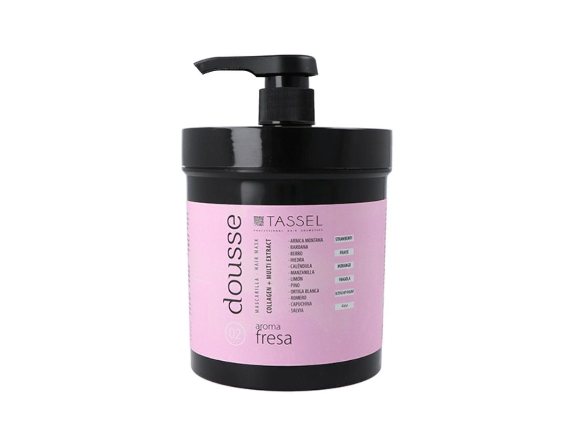 Mascarilla Capilar Dousse Colágeno Aroma Fresa 1000 ml