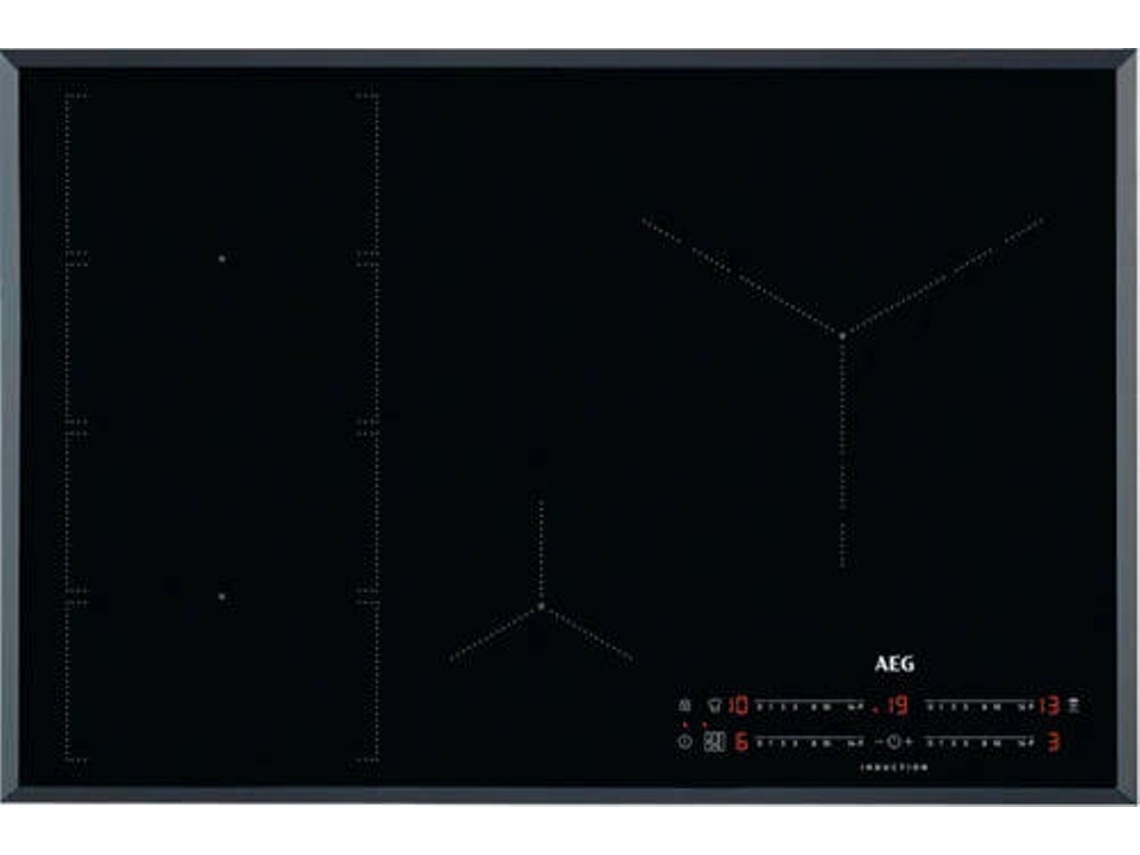 Placa Flex de Inducción AEG IKE84475FB (Eléctrica -  78 cm - Negro)
