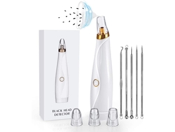 Removedor de Pontos Aspirador de poros ElÃ©trico extrator de remoÃ§Ã£o de acne 3 velocidades de sucÃ§Ã£o ajustÃ¡veis â€‹â€‹e 4 cab