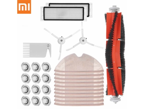 Kits de accesorios de piezas de aspiradoras para Robot aspirador Xiaomi Mi 1S para Roborock S50 S5 S6 cepillo principal cepillo lateral de filtro Hepa