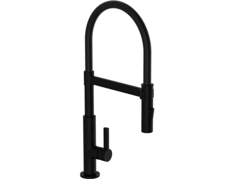 SCHÜTTE Grifo mezclador para fregadero MIAMI negro mate