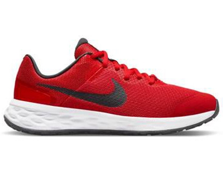 Zapatillas Deportivas NIKE Revolution 6 Nn Gs (Rojo - Tejido, Material Sintético- 38,5)
