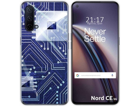 Carcasa OnePlus Nord CE 5G TUMUNDOSMARTPHONE Circuito Multicolor