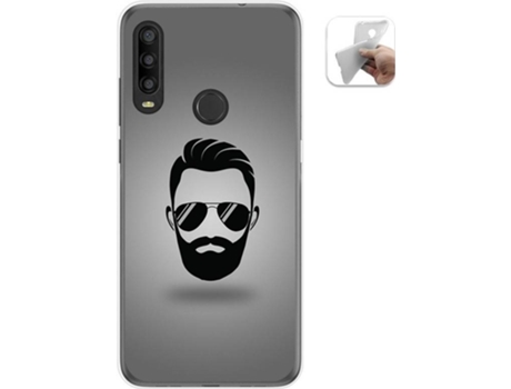 Carcasa Alcatel 1SE 2020 TUMUNDOSMARTPHONE Barba Multicolor