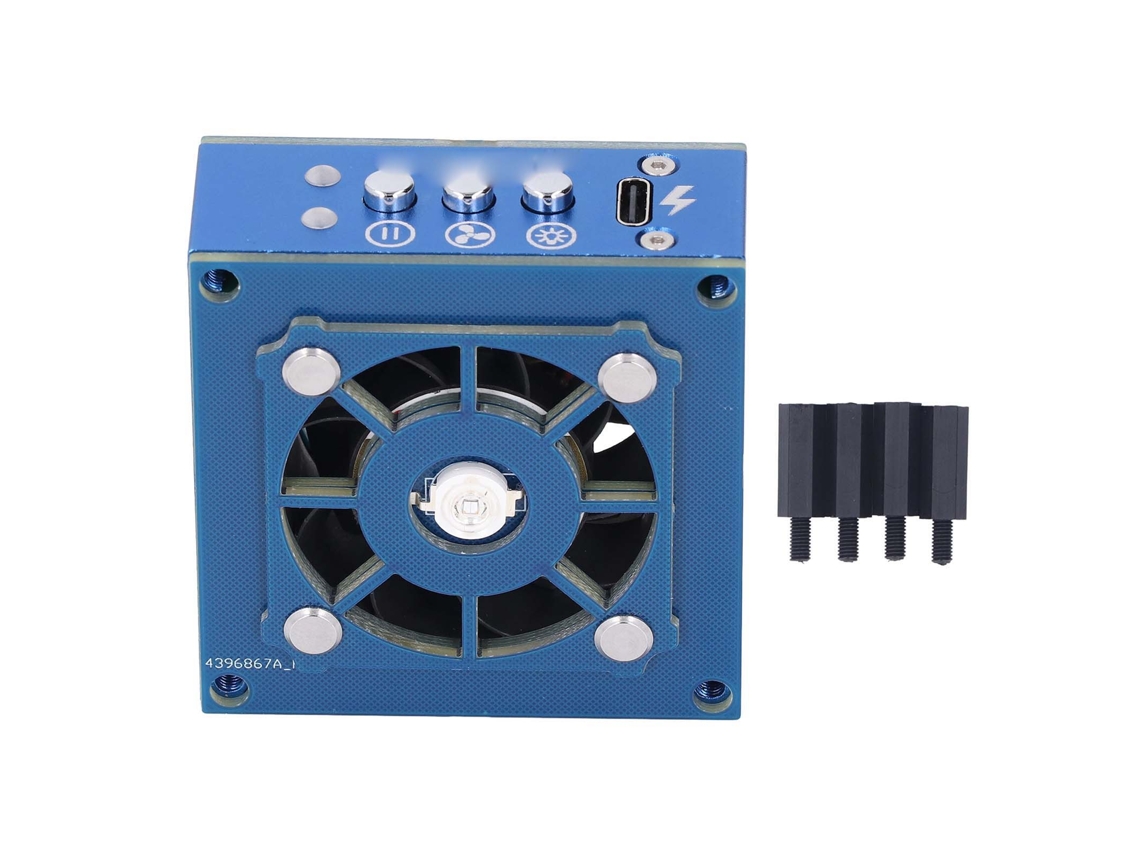 Depurador De Humos De Soldadura De 10000 Rpm Con Ventilador De Refrigeración Y Lámpara Uv.