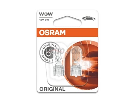 Kit 2 Lámparas W3W 12V3W Original Line® OSRAM