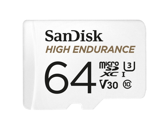 Tarjeta de Memoria SANDISK microSDHC 64GB HE w/Adapter