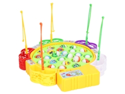 -juego De Pesca Con 24 Peces 5 Cañas Tablero Giratorio Con Música Regalo Para Niños Bebés