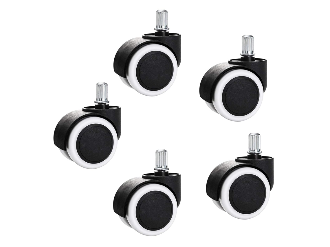 Ruedas Poliuretano 50 Mm Giratorias Para Muebles Ideal Para Uso