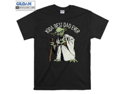 Camiseta Rockinstone Star Wars Yoda Best（l）