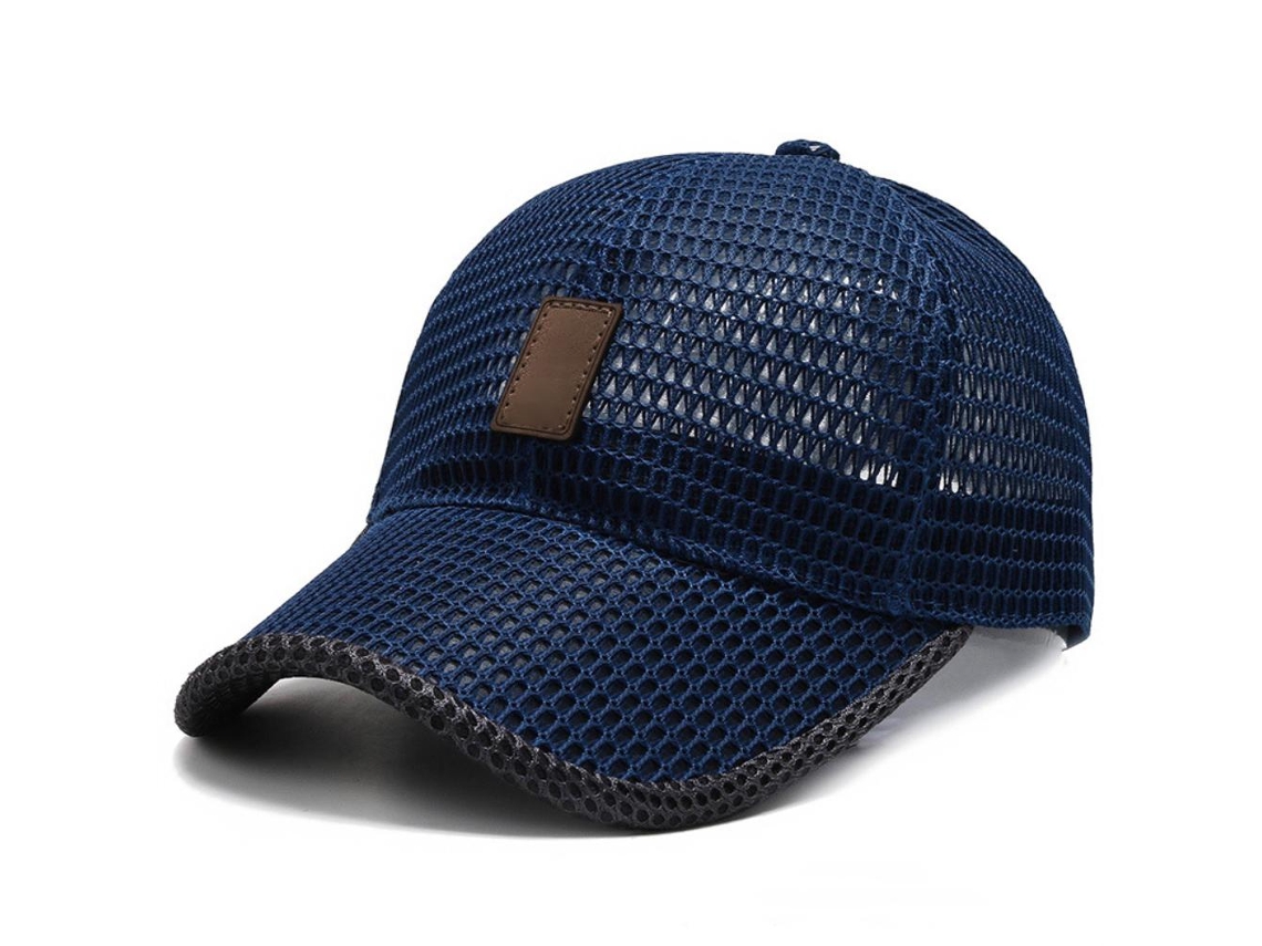 Gorra de béisbol de malla transpirable para hombres y mujeres, deportes de verano al aire libre.