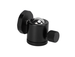 Cabeza De Bola Para Trípode De Aleación De Aluminio 360° Rotatoria Universal Con Tornillo 1/4" Para Cámara Slr Negra
