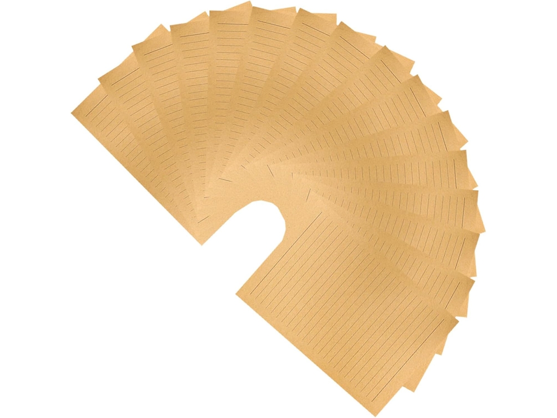 300 Hojas De Papel De Carta Vintage Rayado Para Oficina, Notas, Cartas Y Poemas.