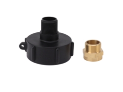 Conector Para Adaptador De Contenedor De Tanque Ibc De 2 Pulgadas, Rosca Fina A Prueba De Fugas Para Manguera De Jardín