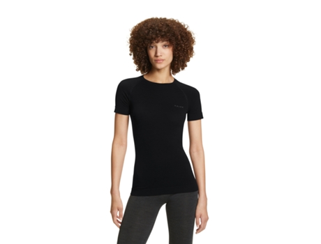Camiseta de Mujer FALKE Tech Lana Negro (S)