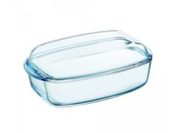 Cacerola Rectangular PYREX (Transparente-6,5l)