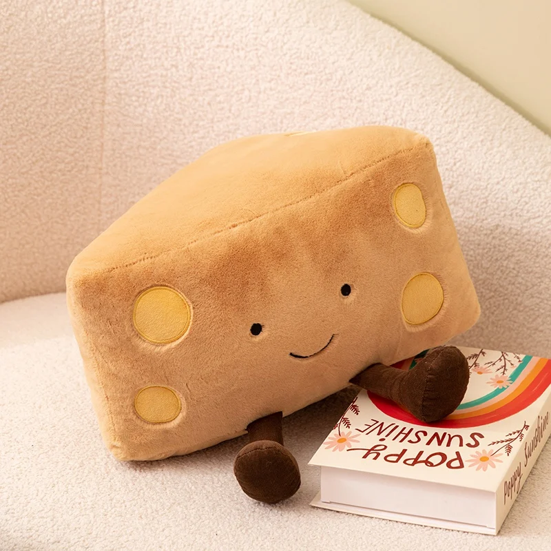 (queso 34cm) Cojín Decorativo Para Adulto, Almohadón, Cojín De Asiento, Cojín De Respaldo