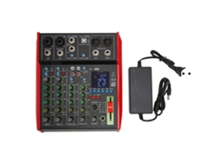 Mezclador de DJ profesional (6 canales Bluetooth DSP)