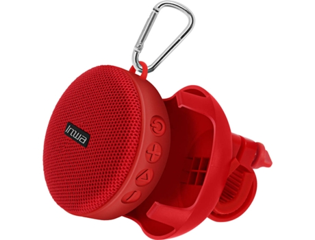 Altavoz Bluetooth AVIZAR SPIKBIKERD (3 W - 10 horas - Rojo)