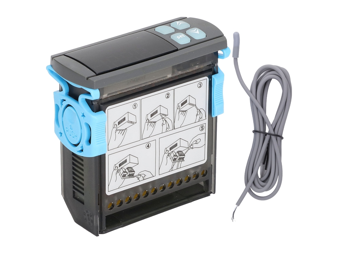 Controlador De Temperatura Digital Universal E Impermeable Ac220v Con Calefacción Y Refrigeración Integradas.