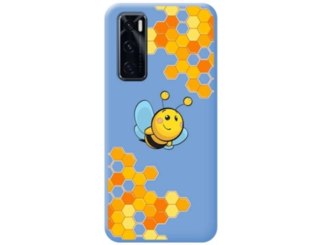 Carcasa Vivo Y70 TUMUNDOSMARTPHONE Abeja Azul