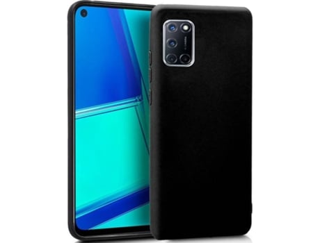 Carcasa Oppo A52, A72, A92 COOL Silicona Negro