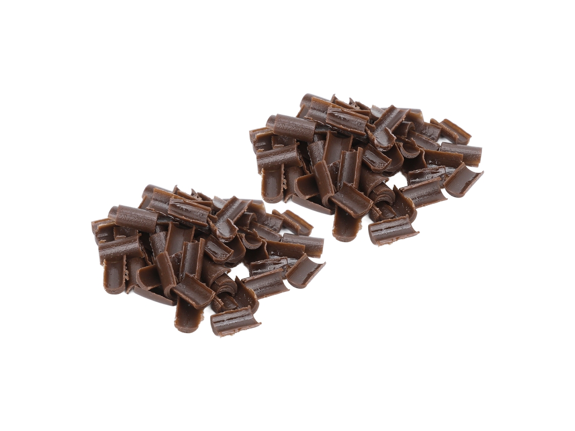 MEOIRUERY Extensión de Cabello en Granulos U Tip, 2 Unidades, Marrón, Extensión con Resina para Salón o Casa, Unión Térmica