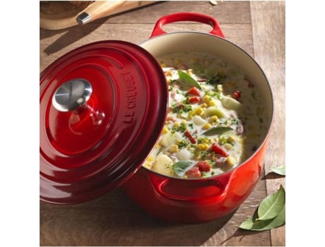 Cacerola Ovalada Cocotte LE CREUSET Rojo 27cm