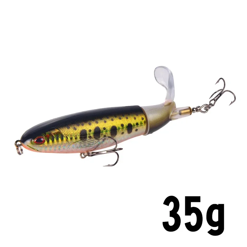 (estilo C35g) Señuelo Artificial Duro De Amapola Gigante Para Pesca De Superficie