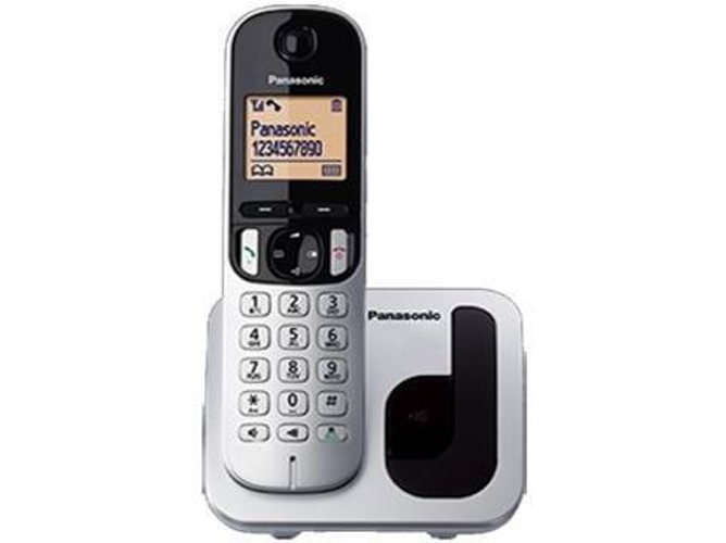 Telefóno PANASONIC KX-TGC210SPS Plateado