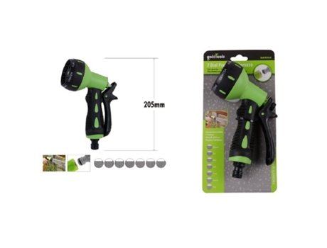 7-Jet Pistola de Riego Manguera de Jardín Bomba de Agua Ajustable 90010 KAELA