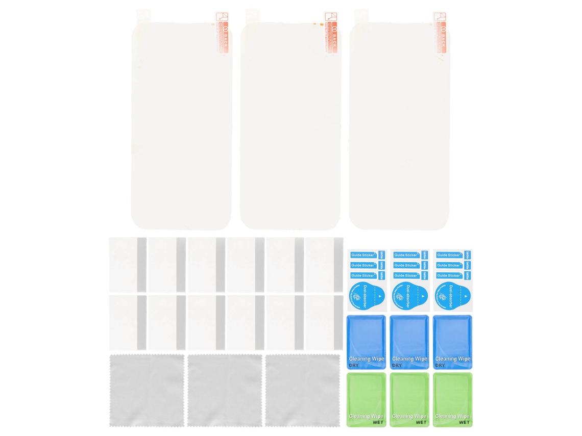 3 Piezas De Protector De Pantalla Para Iphone 14 Pro De Película Pet Con Recubrimiento Ar, Antiarañazos Y Antihuellas De Aceite
